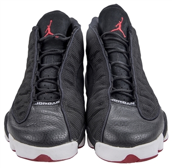 1997-98 Michael Jordan Game Used & Signed Air Jordan XIII Sneakers (Bulls LOA & UDA)
